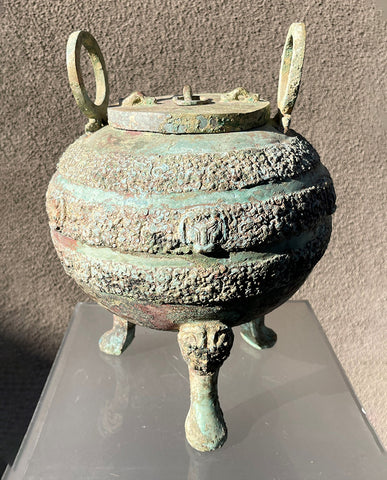 CHINESE ARCHAISTIC BRONZE DING