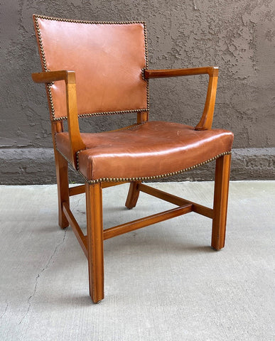 KAARE KLINT ‘RED’ ARMCHAIR - MAHOGANY, NIGER LEATHER
