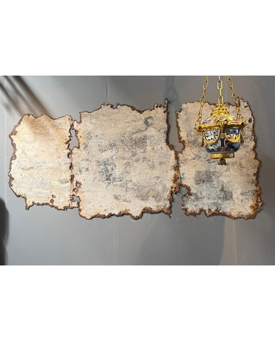 BELGIAN GALVANIZED  STEEL “SALVAGE” PANEL