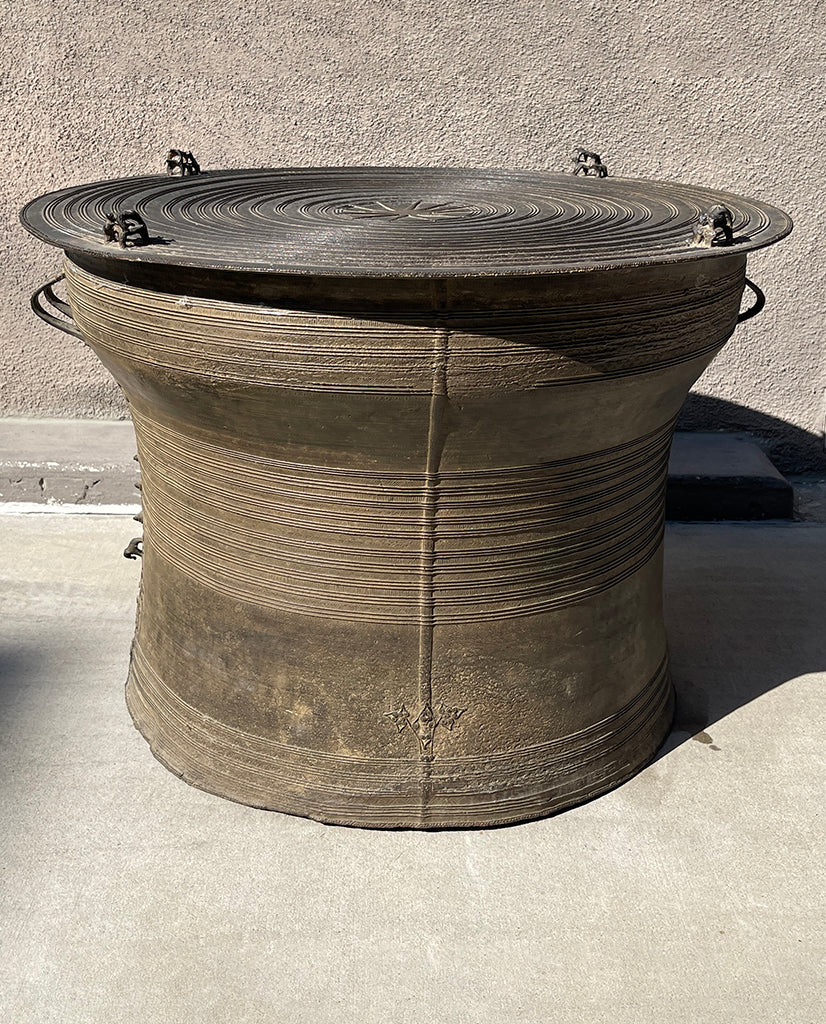 BURMESE KAREN BRONZE FROG DRUM BURMESE KAREN BRONZE FROG DRUM