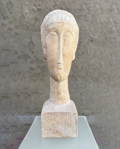 AMEDEO MODIGLIANI STYLE “TÊTE DE FEMME”