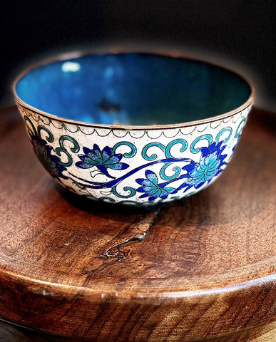 CHINESE CLOISONNÈ BOWL