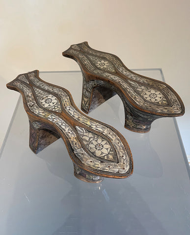 PR. TURKISH HAMMAM WOOD AND NACREOUS INLAID “NALIN”