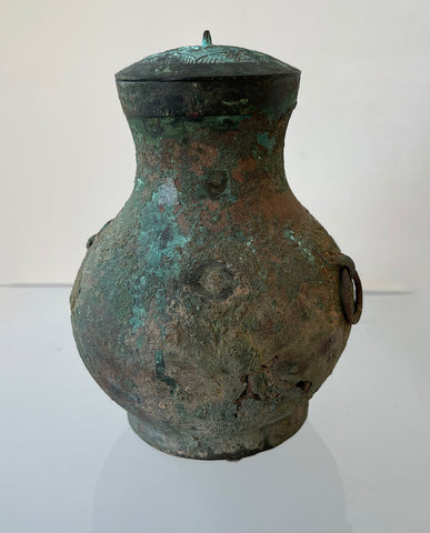 HAN BRONZE LIDDED HU