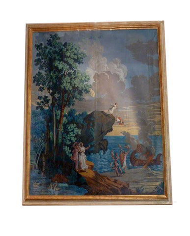FRENCH EMPIRE PAPIER PEINTS PAYSAGE “THE ADVENTURES OF TELEMACHUS”