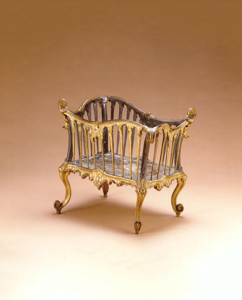 VENETIAN ROCOCO PAINTED AND PARCEL GILT PORTALEGNA VENETIAN ROCOCO PAINTED AND PARCEL GILT PORTALEGNA