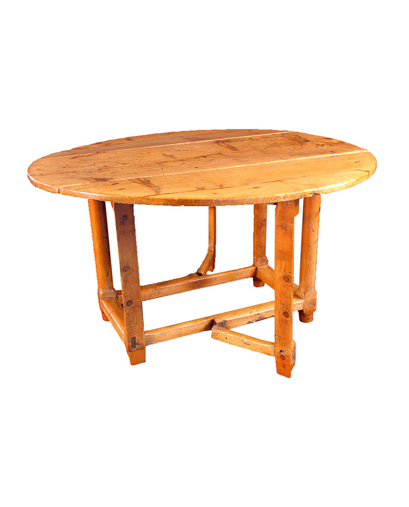 CATALONIAN PINEWOOD DROP-LEAF TABLE CATALONIAN PINEWOOD DROP-LEAF TABLE