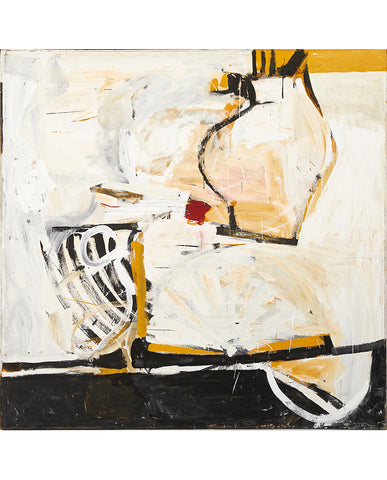 Robert Downs “Wheels of Tibet”, 1958  Abstract / Impressionist