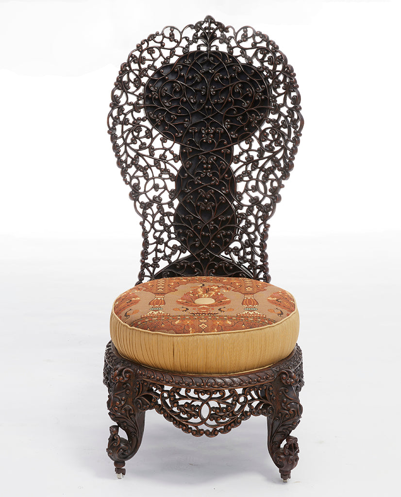 ANGLO INDIAN ‘BLACKWOOD’ SIDECHAIR ANGLO INDIAN ‘BLACKWOOD’ SIDECHAIR