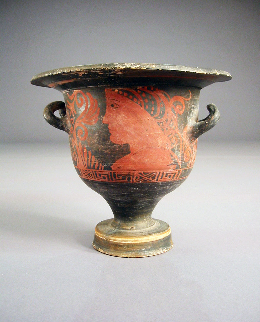 FALISCAN RED-FIGURED BELL KRATER FALISCAN RED-FIGURED BELL KRATER