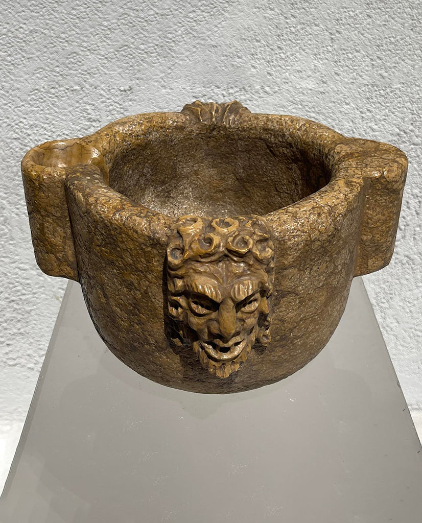 EARLY VENETIAN GIALLO REALE MORTAR