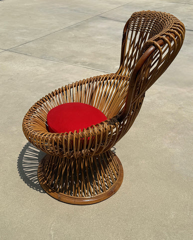 MARGHERITA RATTAN CHAIR BY FRANCO ALBINI & FRANCA HELG