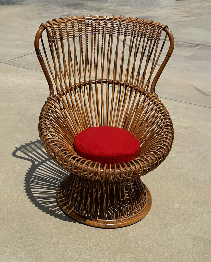 MARGHERITA RATTAN CHAIR BY FRANCO ALBINI & FRANCA HELG