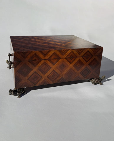 ITALIAN PARQUETRY WOOD BOX