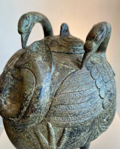 CHINESE ARCHAISTIC BRONZE INCENSE BURNER