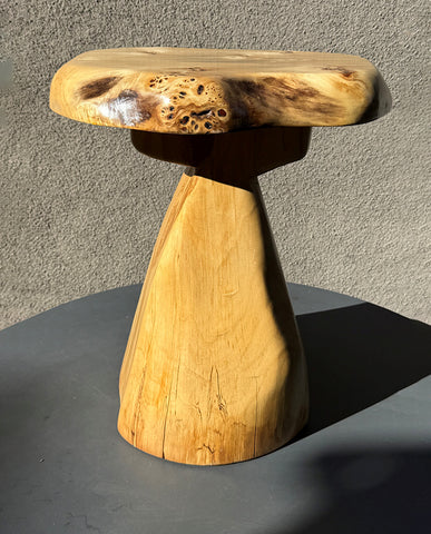 RICHARD LE COMPTE WALNUT, CEDAR AND PINE MUSHROOMS