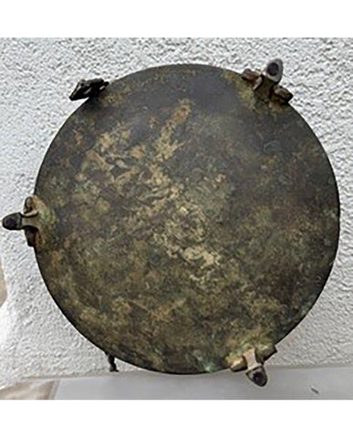 WARRING STATES ARCHAISTIC BRONZE PAN