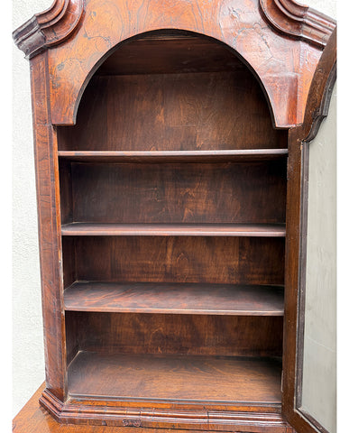 ITALIAN BAROQUE WALNUT SECRETAIRE