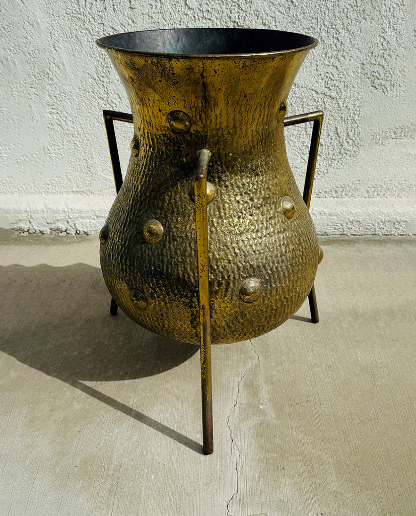 1979 ITALIAN  BRASS PLANTER