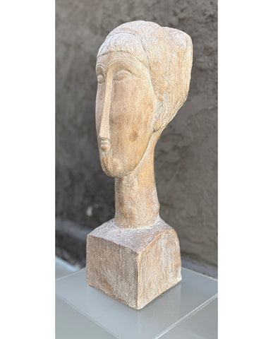 AMEDEO MODIGLIANI STYLE “TÊTE DE FEMME”