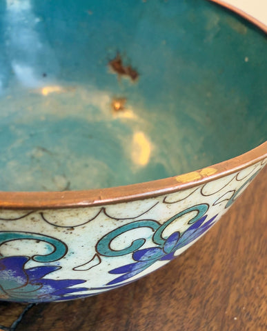 CHINESE CLOISONNÈ BOWL