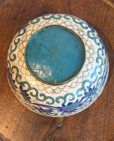 CHINESE CLOISONNÈ BOWL