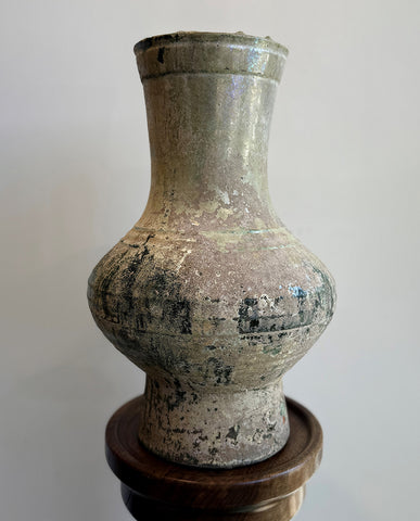 HAN CELEDON GLAZED EARTHENWARE HU
