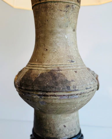 HAN GLAZED CELEDON EARTHENWARE HU
