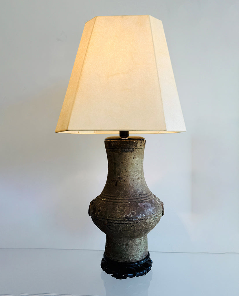 HAN GLAZED CELEDON EARTHENWARE HU