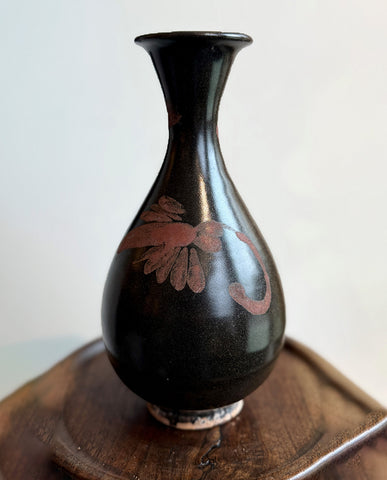 NORTHERN SONG HENAN GLAZED EARTHENWARE YUHUCHUNPING VASE
