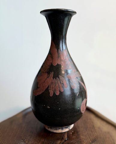 NORTHERN SONG HENAN GLAZED EARTHENWARE YUHUCHUNPING VASE