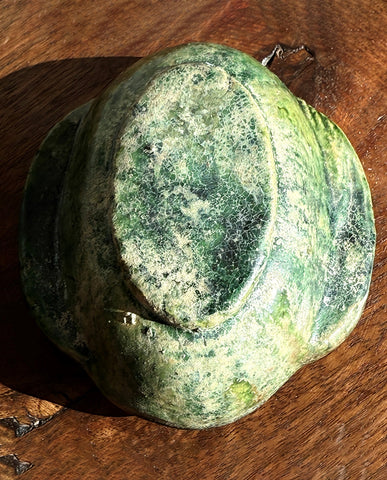 HAN EARTHENWARE GREEN GLAZED CUP