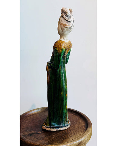 TANG SANCAI GLAZED FIGURE