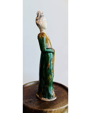 TANG SANCAI GLAZED FIGURE
