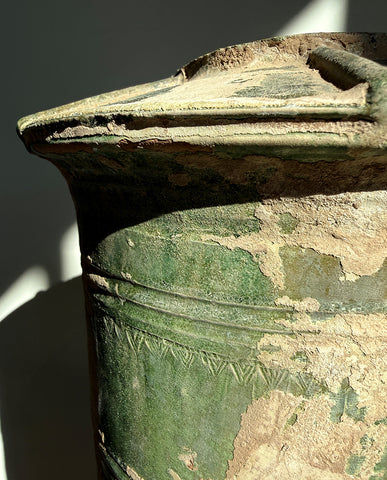 HAN GREEN GLAZED EARTHENWARE GRANARY
