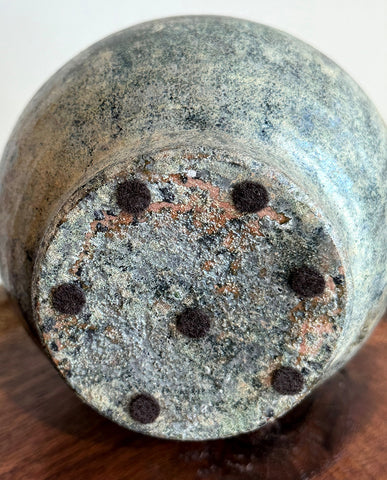 HAN EARTHENWARE GREEN GLAZED HU