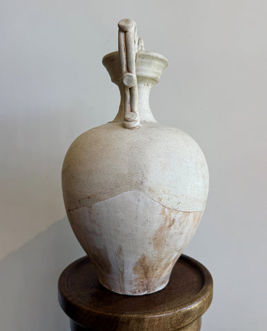 TANG EARTHENWARE STRAW GLAZED AMPHORA