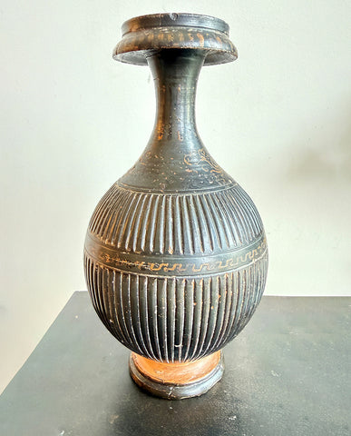GREEK GNATHIAN STYLE  TERRA COTTA VASE