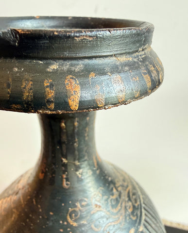 GREEK GNATHIAN STYLE  TERRA COTTA VASE