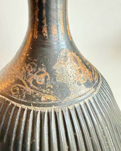 GREEK GNATHIAN STYLE  TERRA COTTA VASE