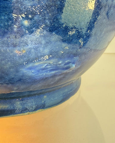 CHINESE BLUE GLAZED JAR