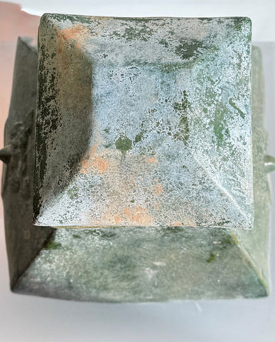 HAN EARTHENWARE CELEDON GLAZED HU