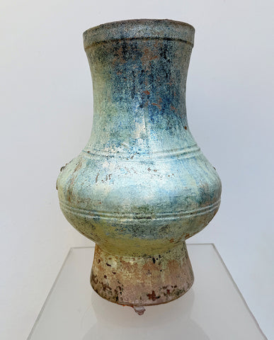 HAN CELEDON GLAZED EARTHENWARE HU