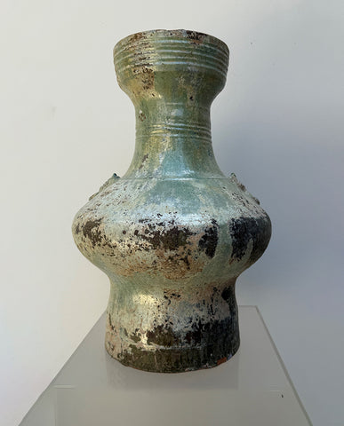 HAN CELEDON GLAZED EARTHENWARE HU
