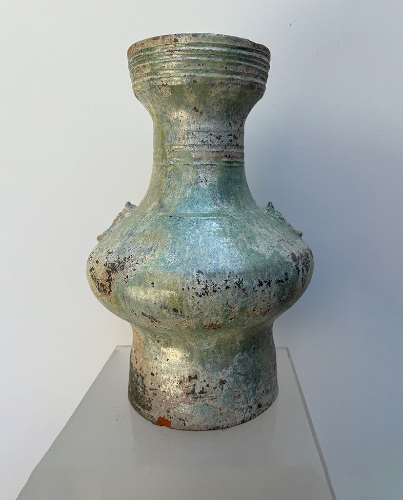 HAN CELEDON GLAZED EARTHENWARE HU