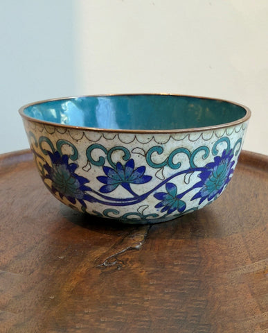 CHINESE CLOISONNÈ BOWL