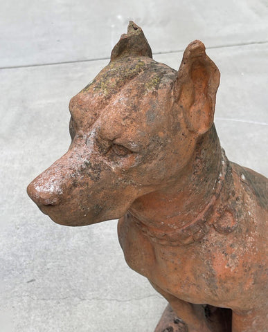 FORNACE AGRESTI TERRA COTTA DOG