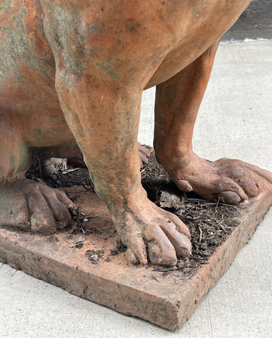 FORNACE AGRESTI TERRA COTTA DOG