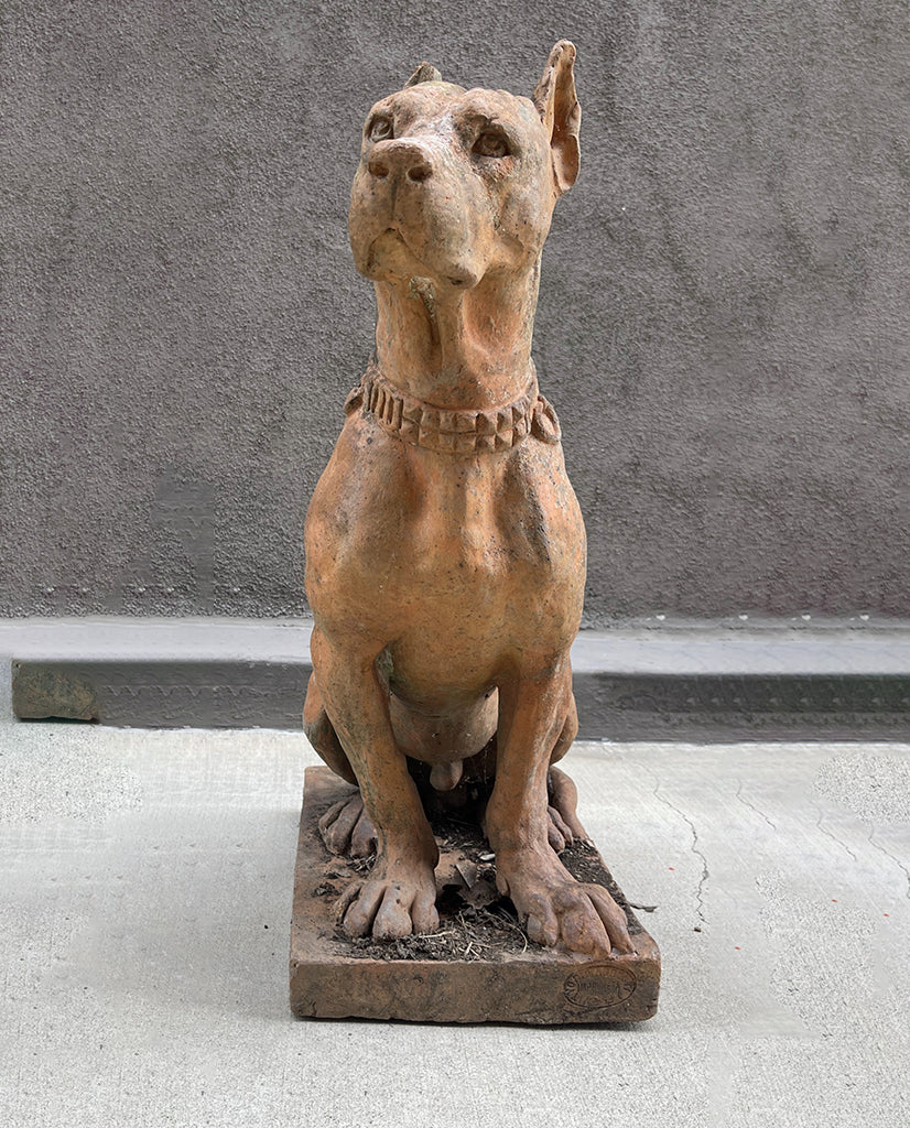 FORNACE AGRESTI TERRA COTTA DOG