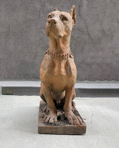 FORNACE AGRESTI TERRA COTTA DOG